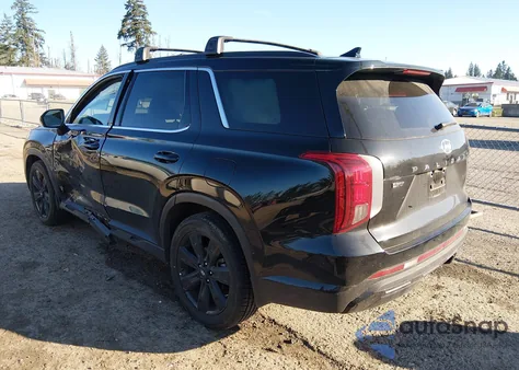 2023 Hyundai Palisade Xrt из США, поврежденный, VIN KM8R3DGEXPU536685